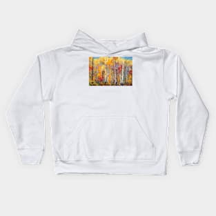 Trees Art Kids Hoodie